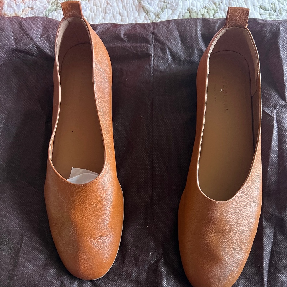 Everlane Taupe Ballet Flats